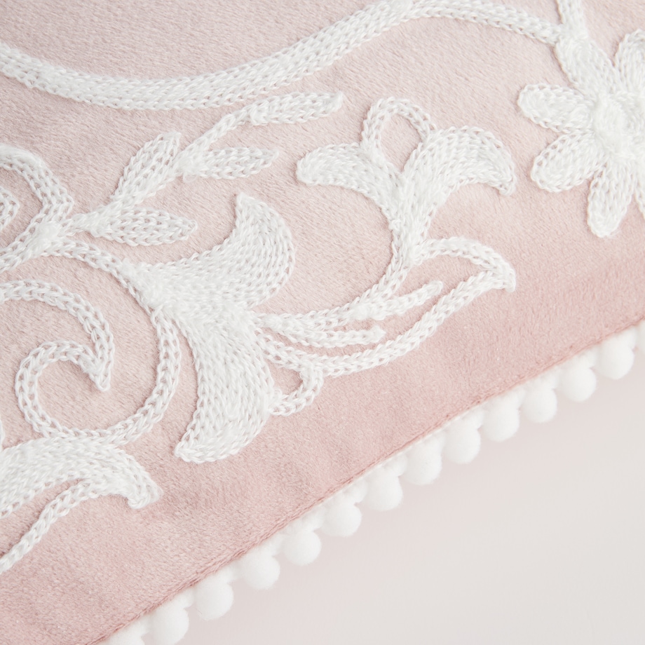 Poszewka Haftowana Blando 45x45 cm z motywem królika