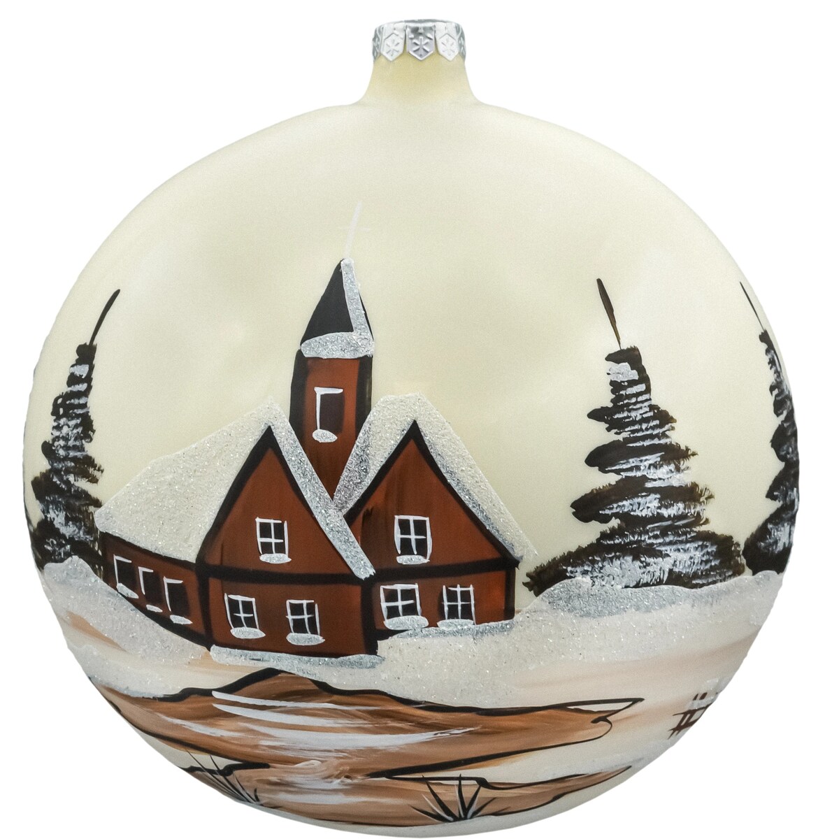 Bombka choinkowa: Zimowy Kościółek
