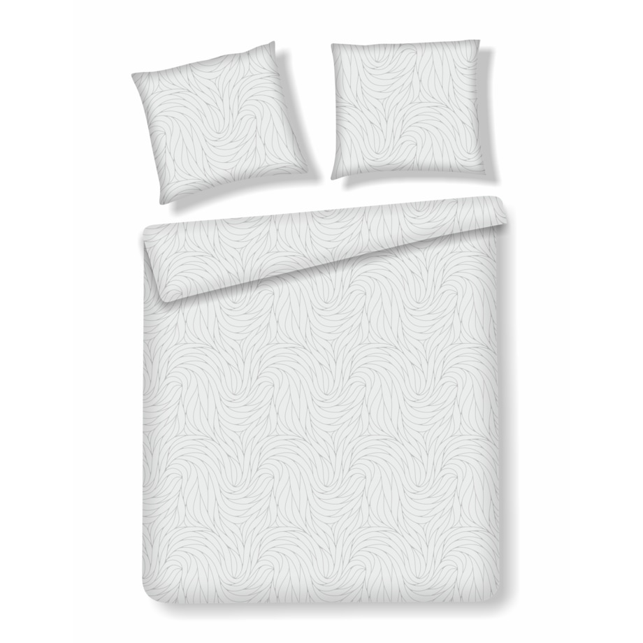 Pościel z bawełny satynowej Linguine 160x200 cm z motywem abstrakcyjnym