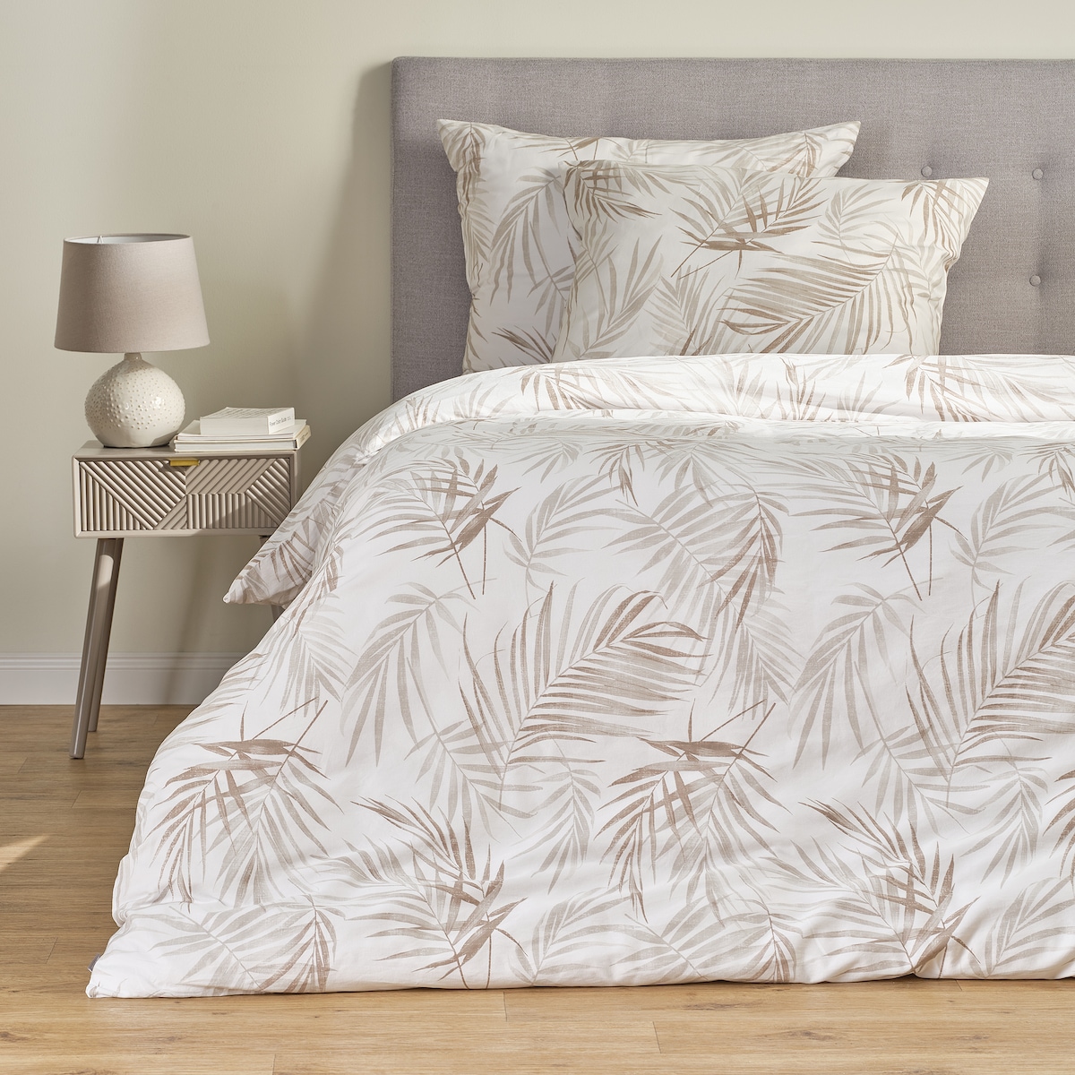 Pościel z bawełny satynowej Palmaso 200x220 cm