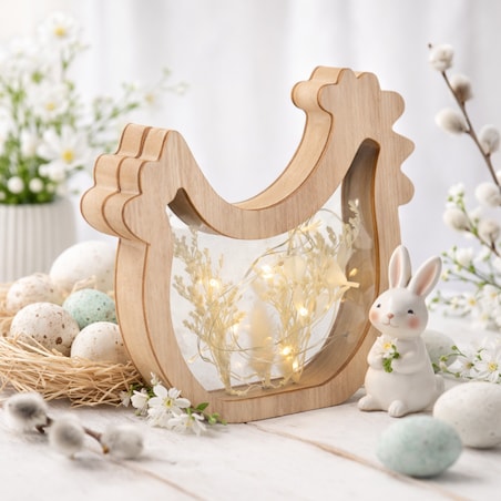 Dekoracja Led Boho easter