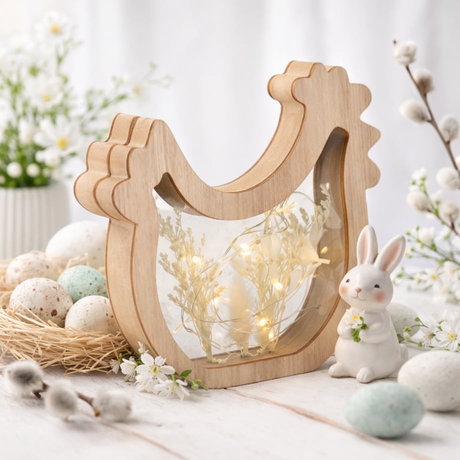 Dekoracja Led Boho easter