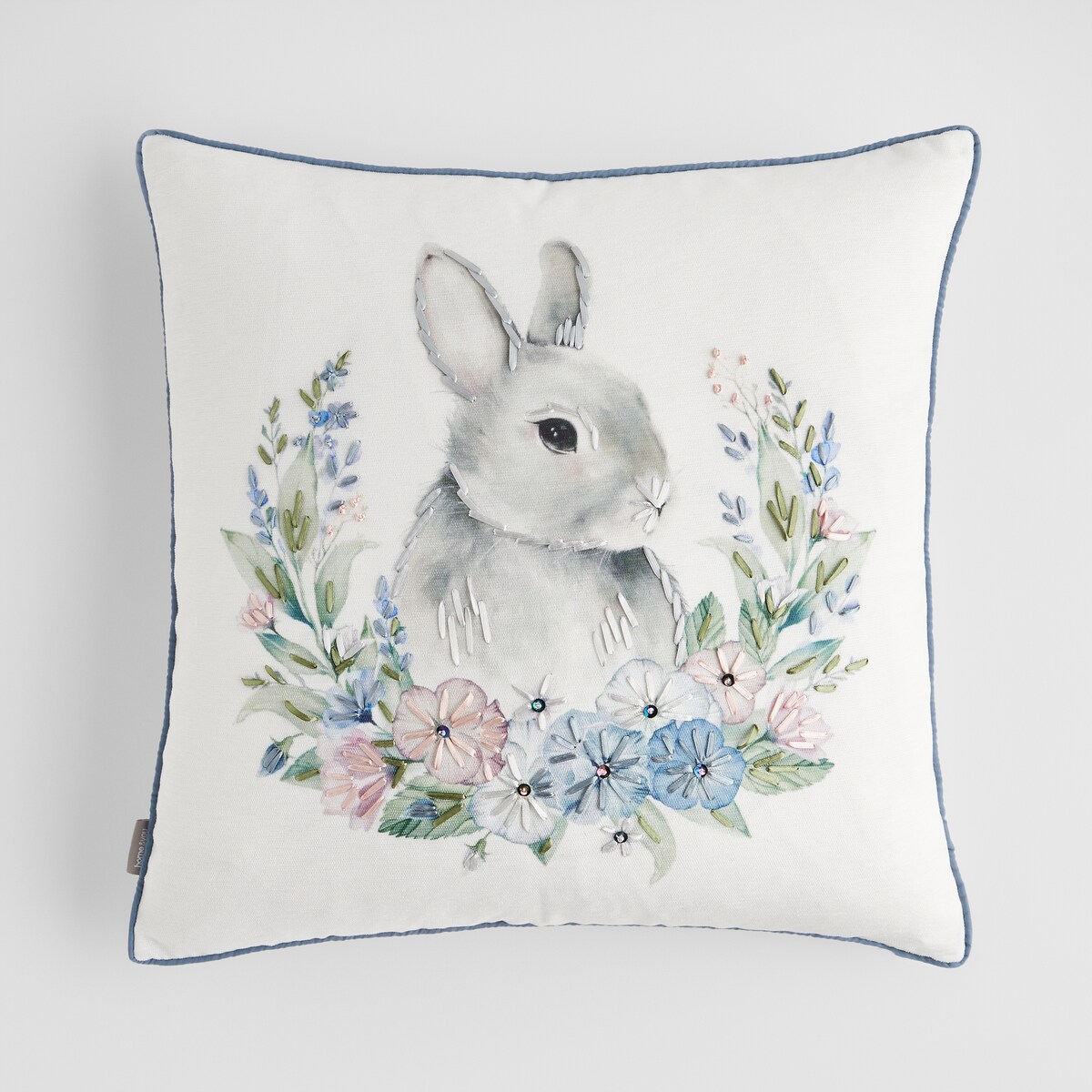 Poszewka dekoracyjna Pansileo 45x45 cm z motywem królika