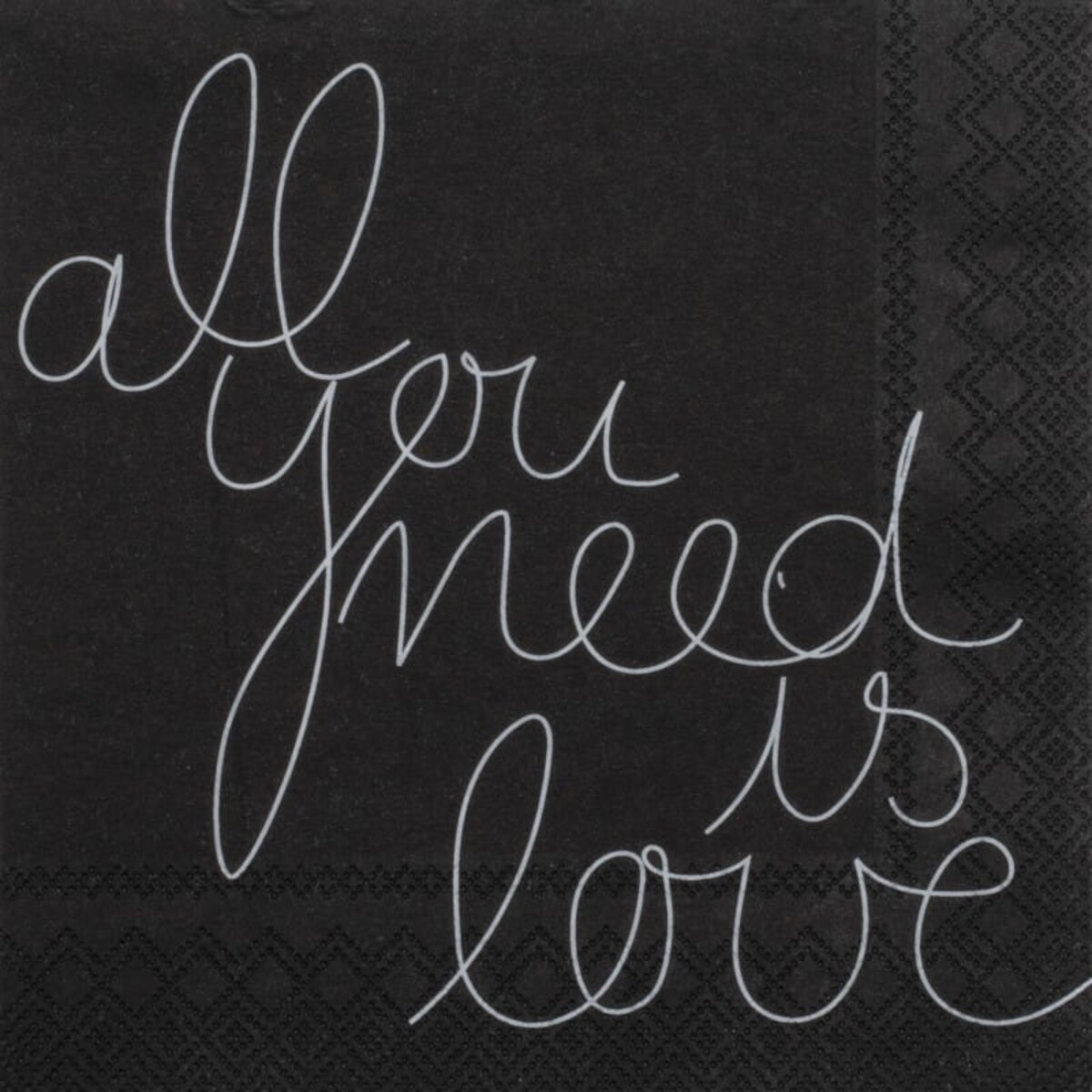 Serwetki All you need is love 25 x 25 cm