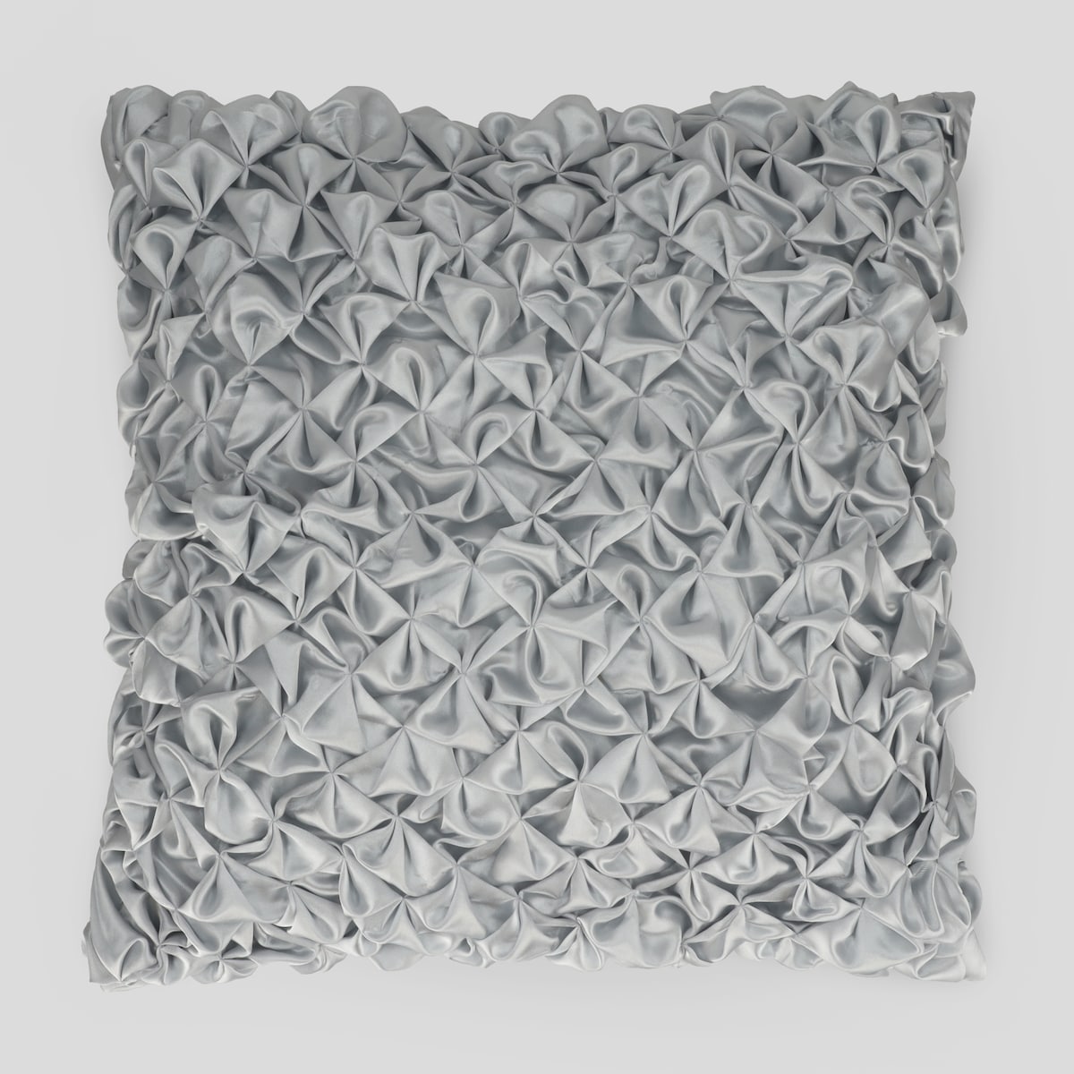 Poszewka satynowa drapowana Glamo 45x45 cm