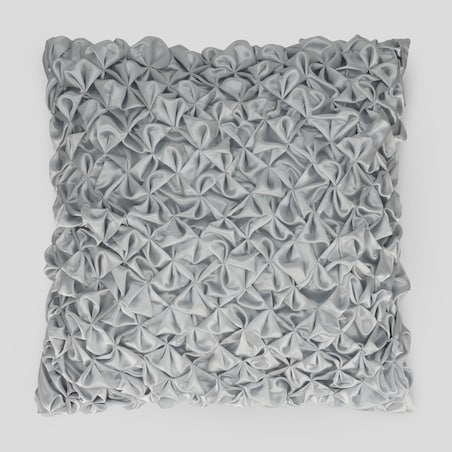Poszewka satynowa drapowana Glamo 45x45 cm