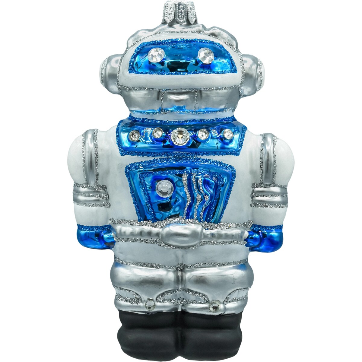 Bombka choinkowa: Robot: niebieski