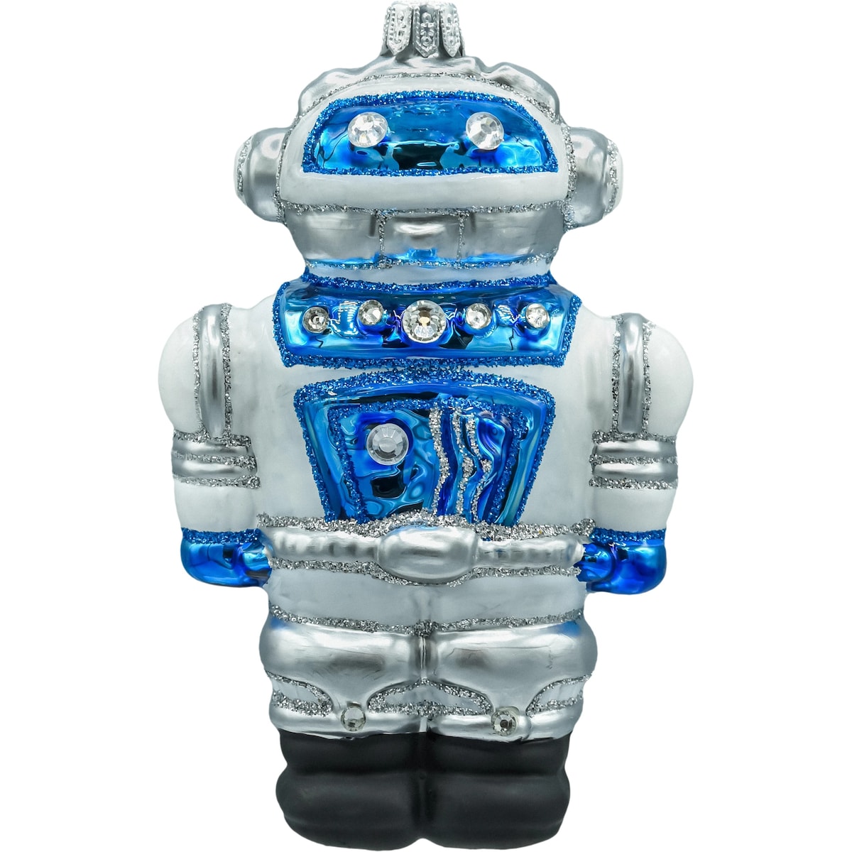 Bombka choinkowa: Robot: niebieski
