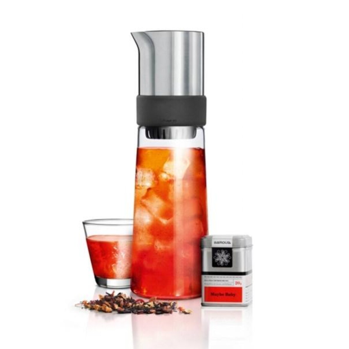 Iced tea maker TEA - JAY z próbką herbaty, 800 ml, Blomus