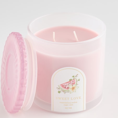 Świeca Zapachowa Bloomis z motywem kwiatowym