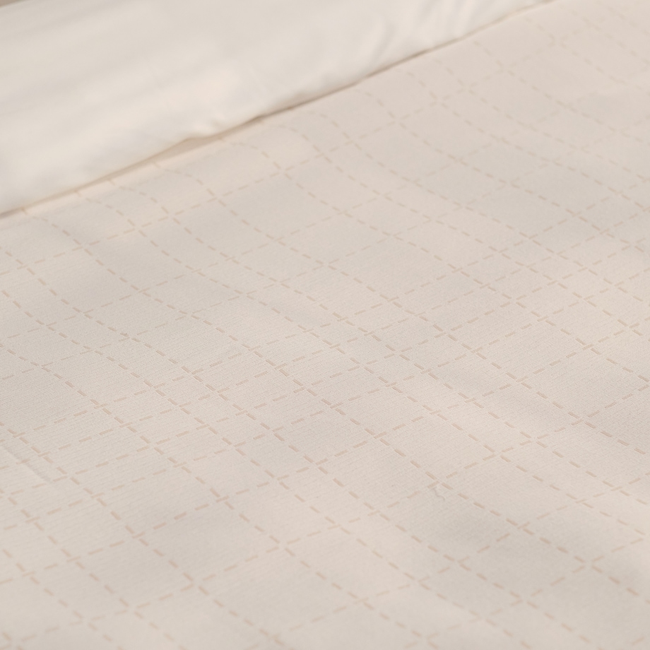 Pościel Żakardowa Sirana 160x200 cm z motywem geometrycznym