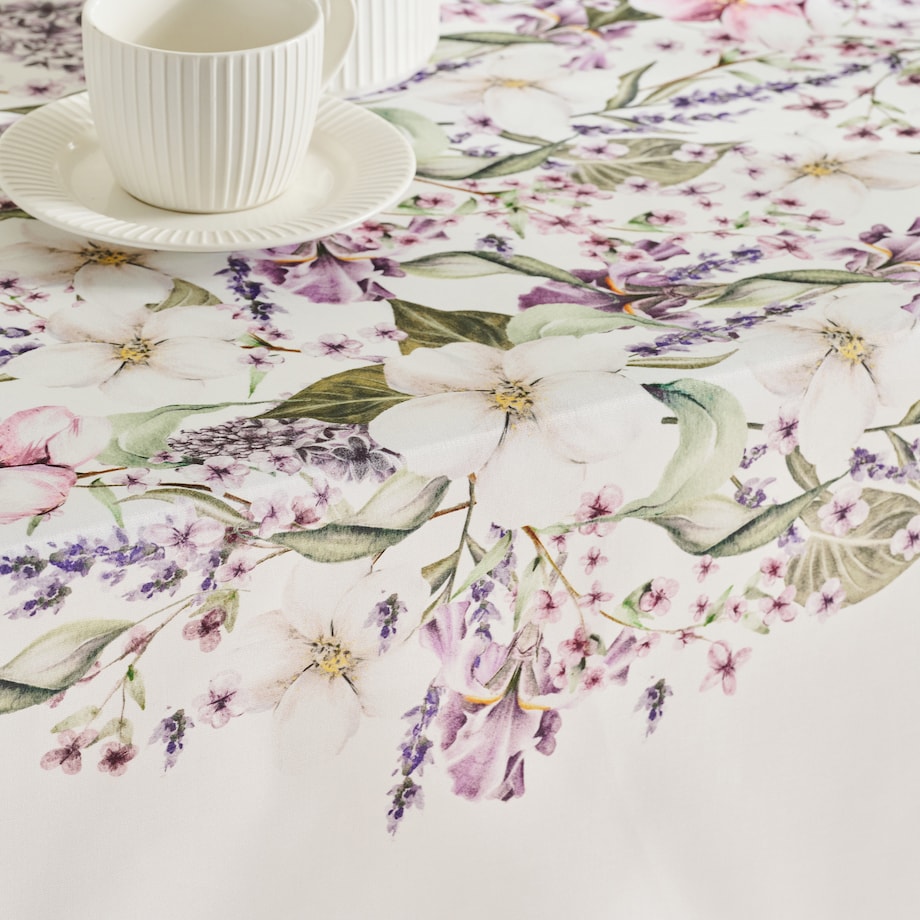 Obrus z nadrukiem Bezillo 150x220 cm z motywem kwiatowym