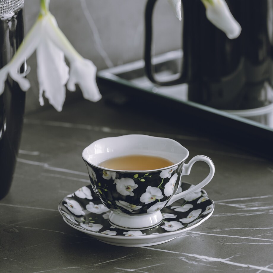 Filiżanka Ze Spodkiem Orchidello