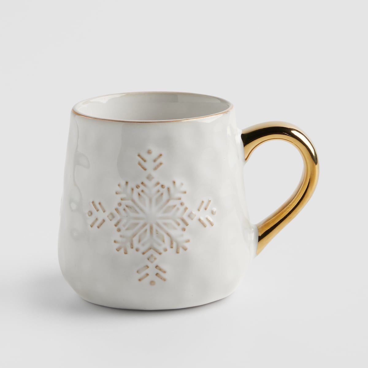 Kubek Flakes z motywem śnieżynki
