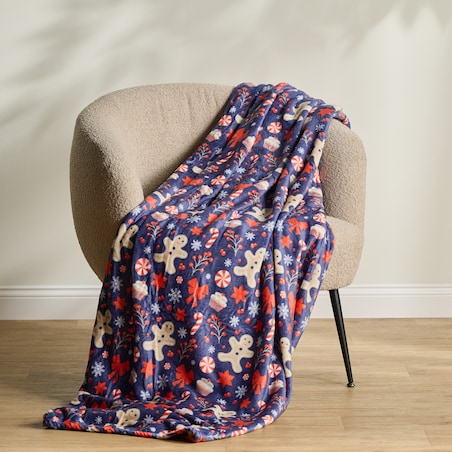 Drukowany koc Festive Vibes 130x170 cm