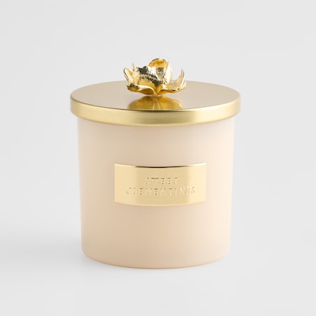 Świeca Zapachowa Fayra z motywem kwiatowym