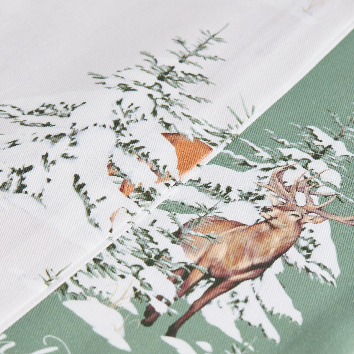 Komplet Ścierek Hirvos 45x65 cm z motywem zwierząt leśnych