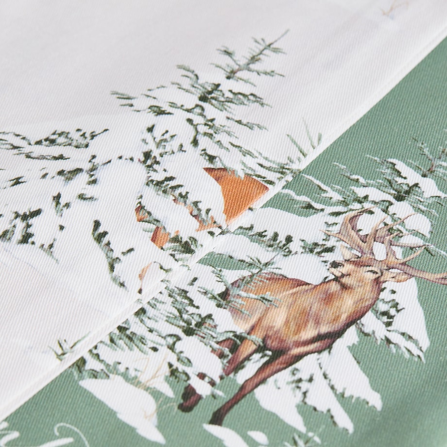 Komplet Ścierek Hirvos 45x65 cm z motywem zwierząt leśnych