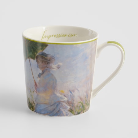 Kubek Madame Monet z motywem z obrazu Claude'a Moneta