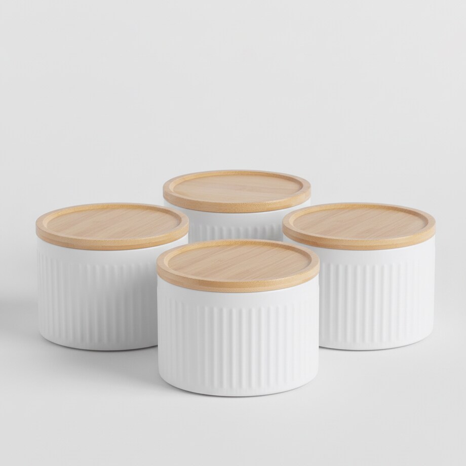 Komplet 4 Pojemników Lofto