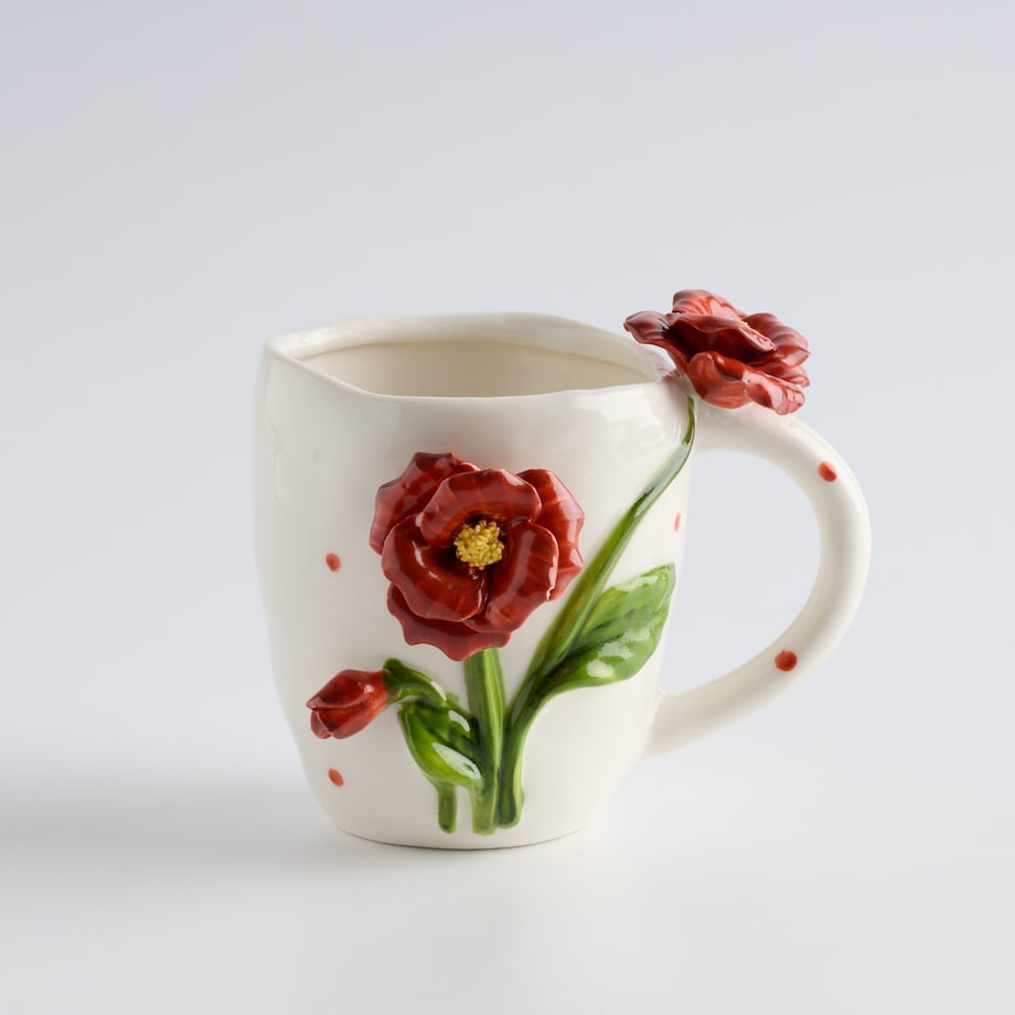 Kubek Petal z motywem kwiatowym