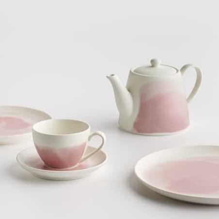 Talerz Obiadowy Veloria z motywem abstrakcyjnym