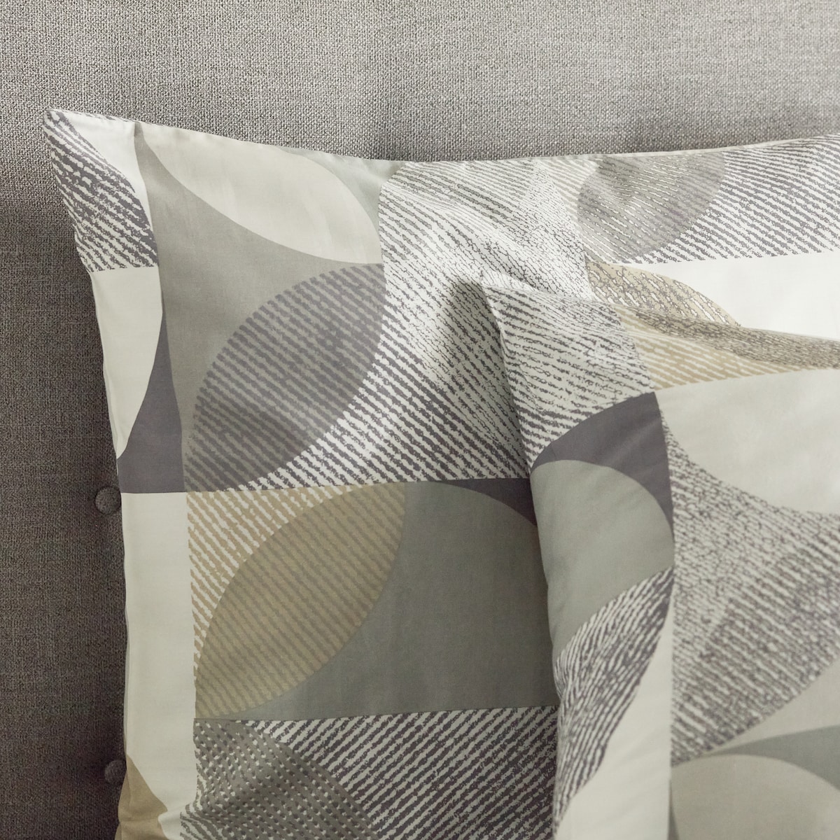 Pościel z bawełny satynowej Monetesi 160x200 cm z motywem abstrakcyjnym