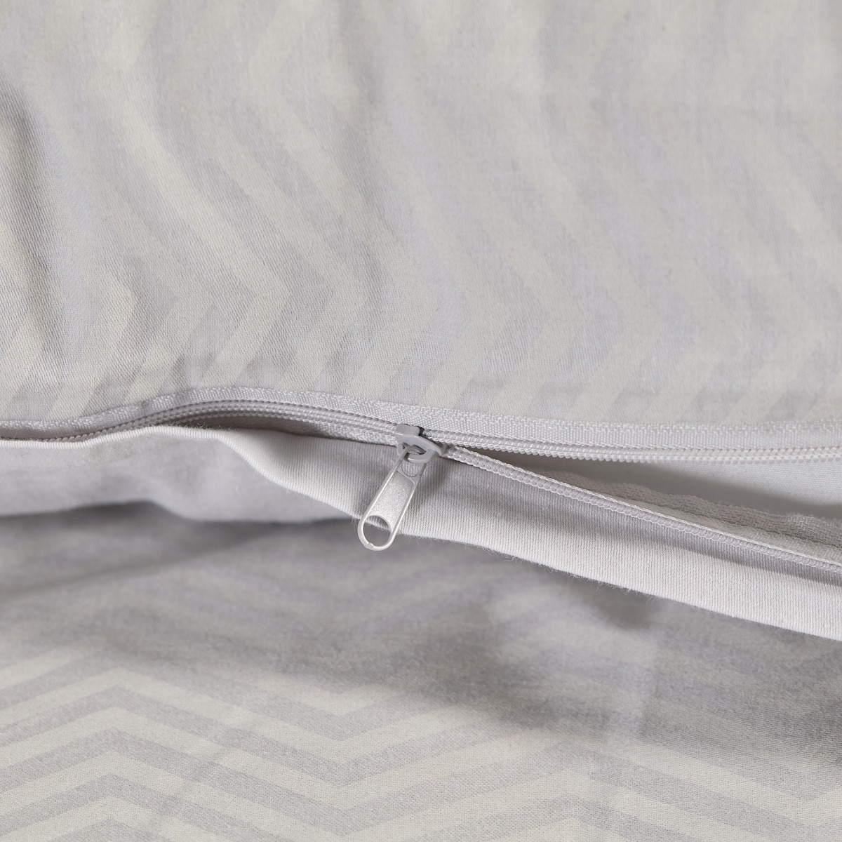 Pościel z bawełny satynowej Samjon 140x200 cm z motywem geometrycznym