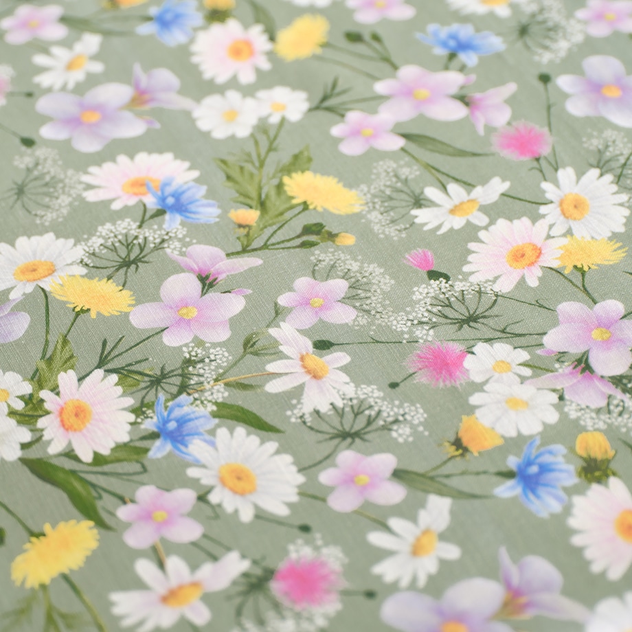 Obrus z nadrukiem Melow 130x180 cm z motywem kwiatowym