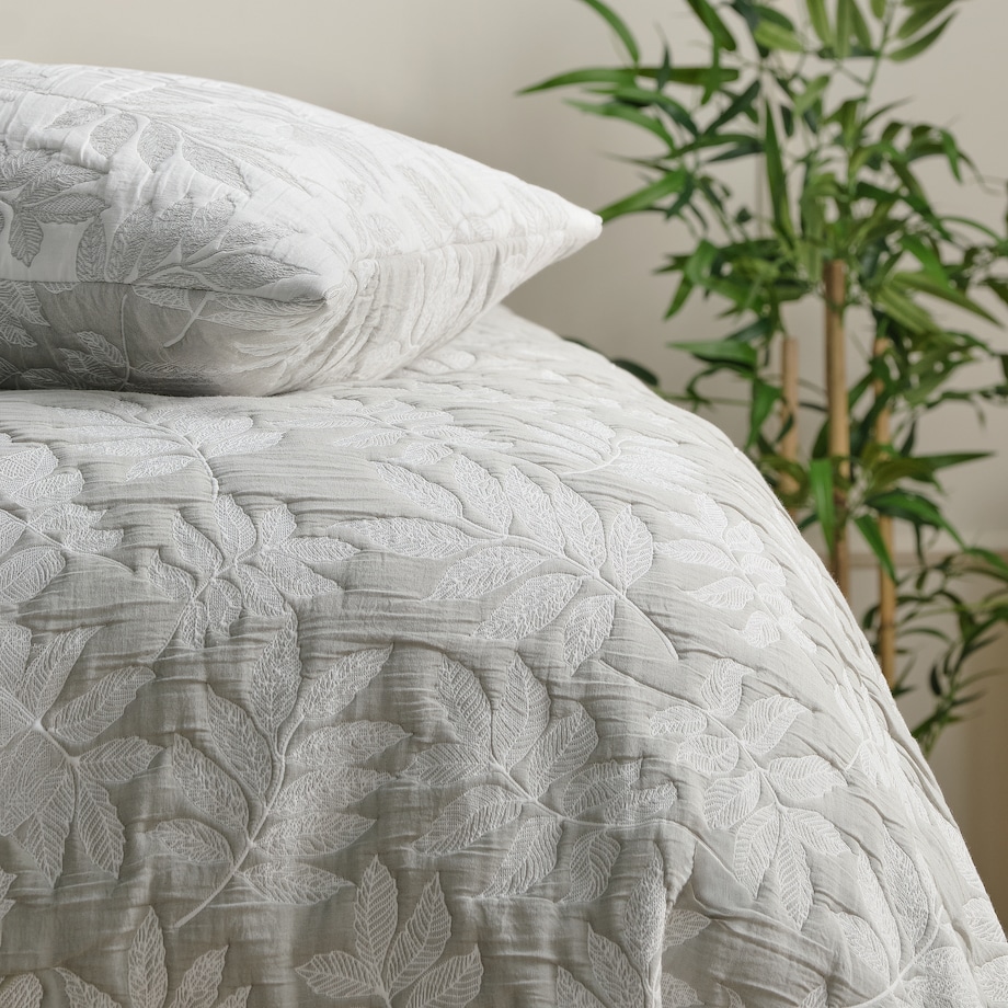 Wzorzysta żakardowa narzuta na łóżko Lelafina 200x220 cm