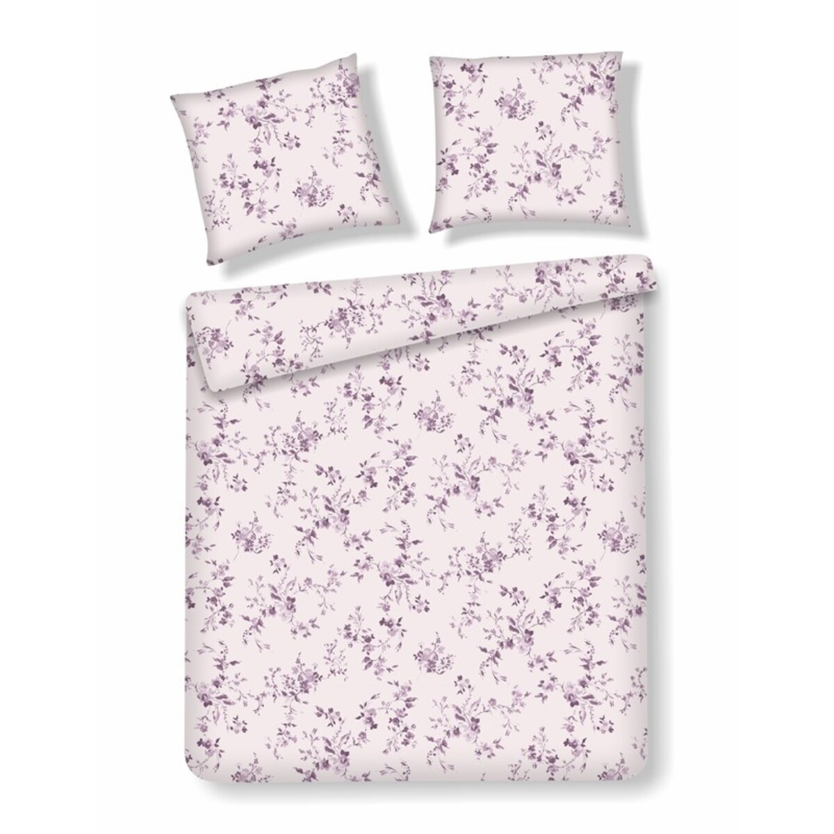 Pościel Bawełniana Fiorre 160x200 cm z motywem roślinnym