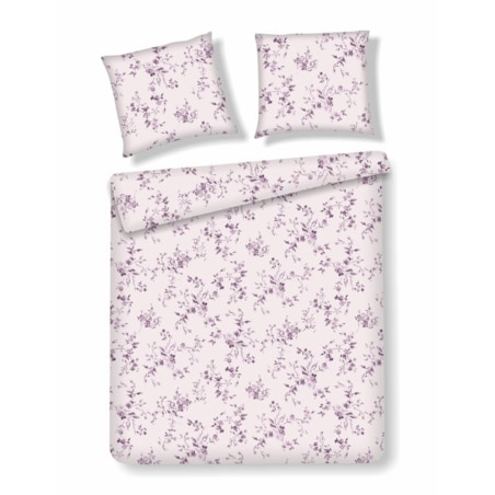 Pościel Bawełniana Fiorre 160x200 cm z motywem roślinnym