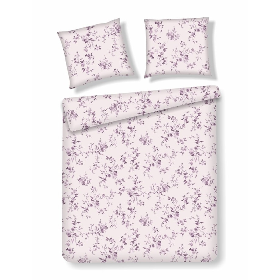 Pościel Bawełniana Fiorre 160x200 cm z motywem roślinnym