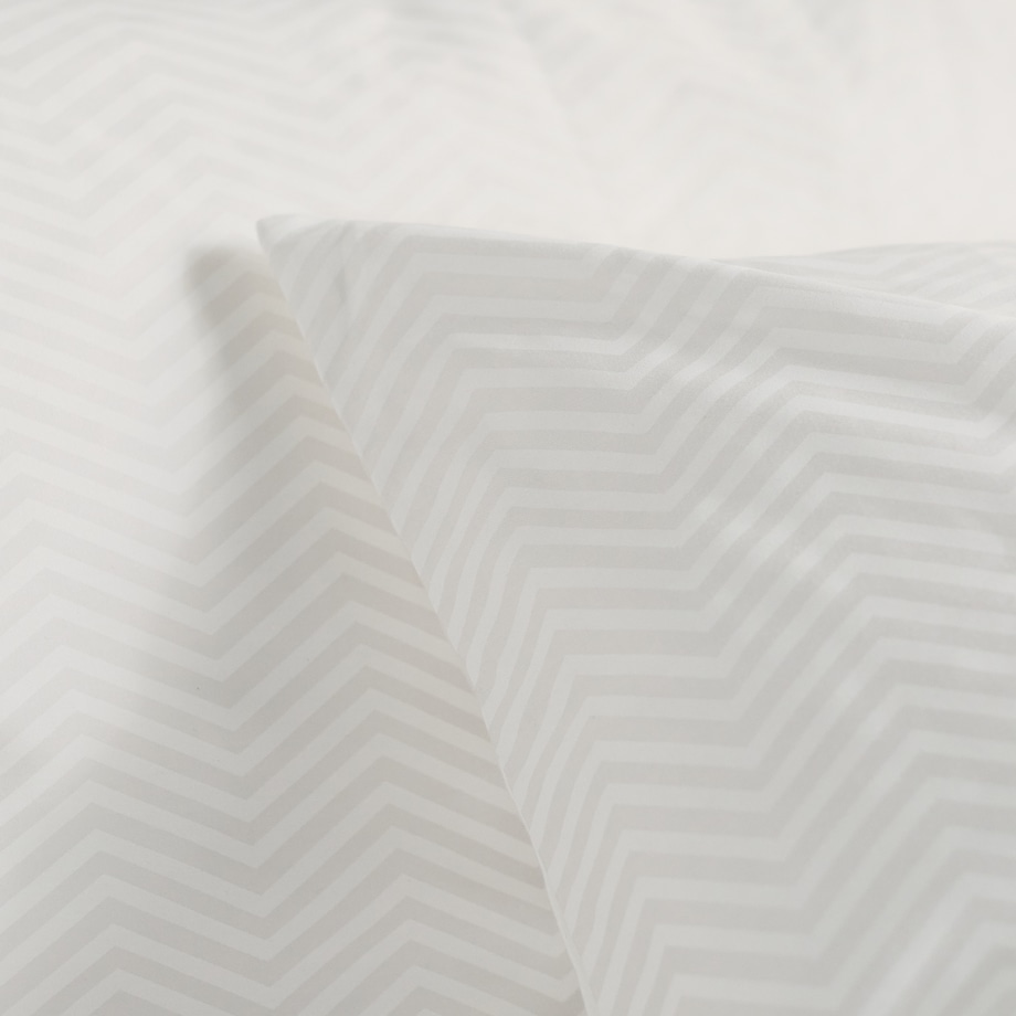 Pościel z bawełny satynowej Samjon 140x200 cm z motywem geometrycznym