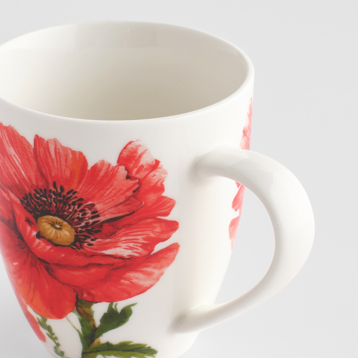 Kubek Popplin z motywem kwiatowym