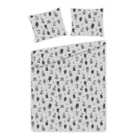 Pościel Bawełniana Pliorera 200x220 cm z motywem kulinarnym