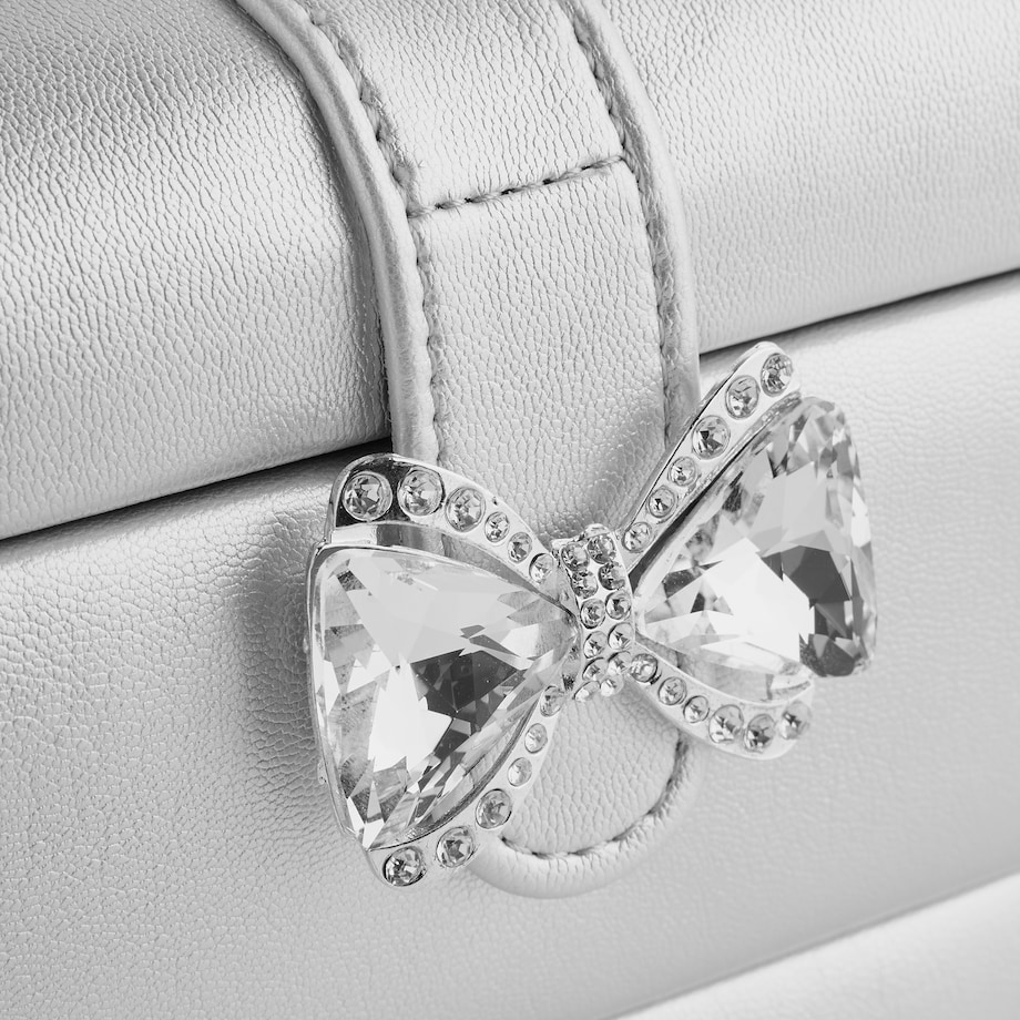 Szkatułka z lustrem, szufladkami i przegródkami Lara 18x14 cm