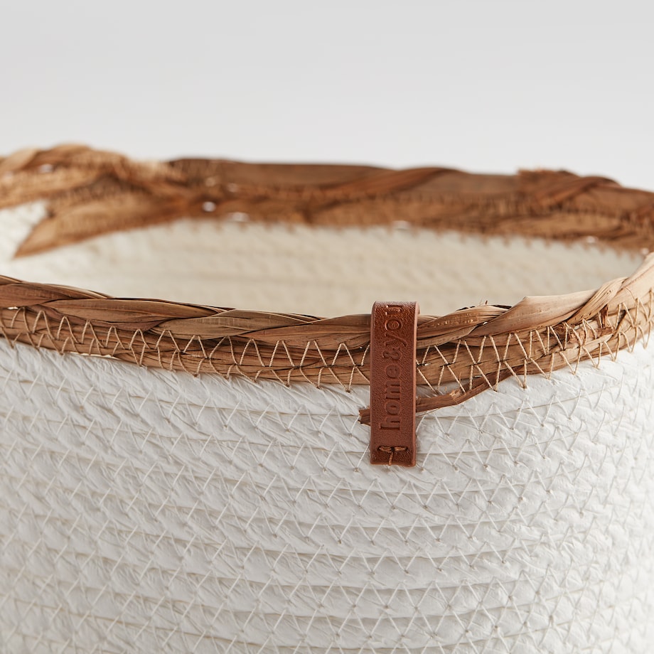 Koszyk do przechowywania z papierowej wikliny wilhelm