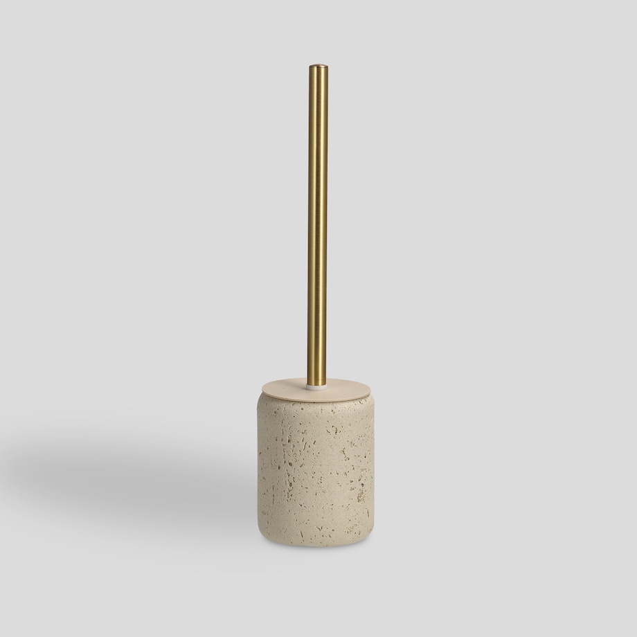 Szczotka toaletowa z masy żywicznej kamienny efekt alis