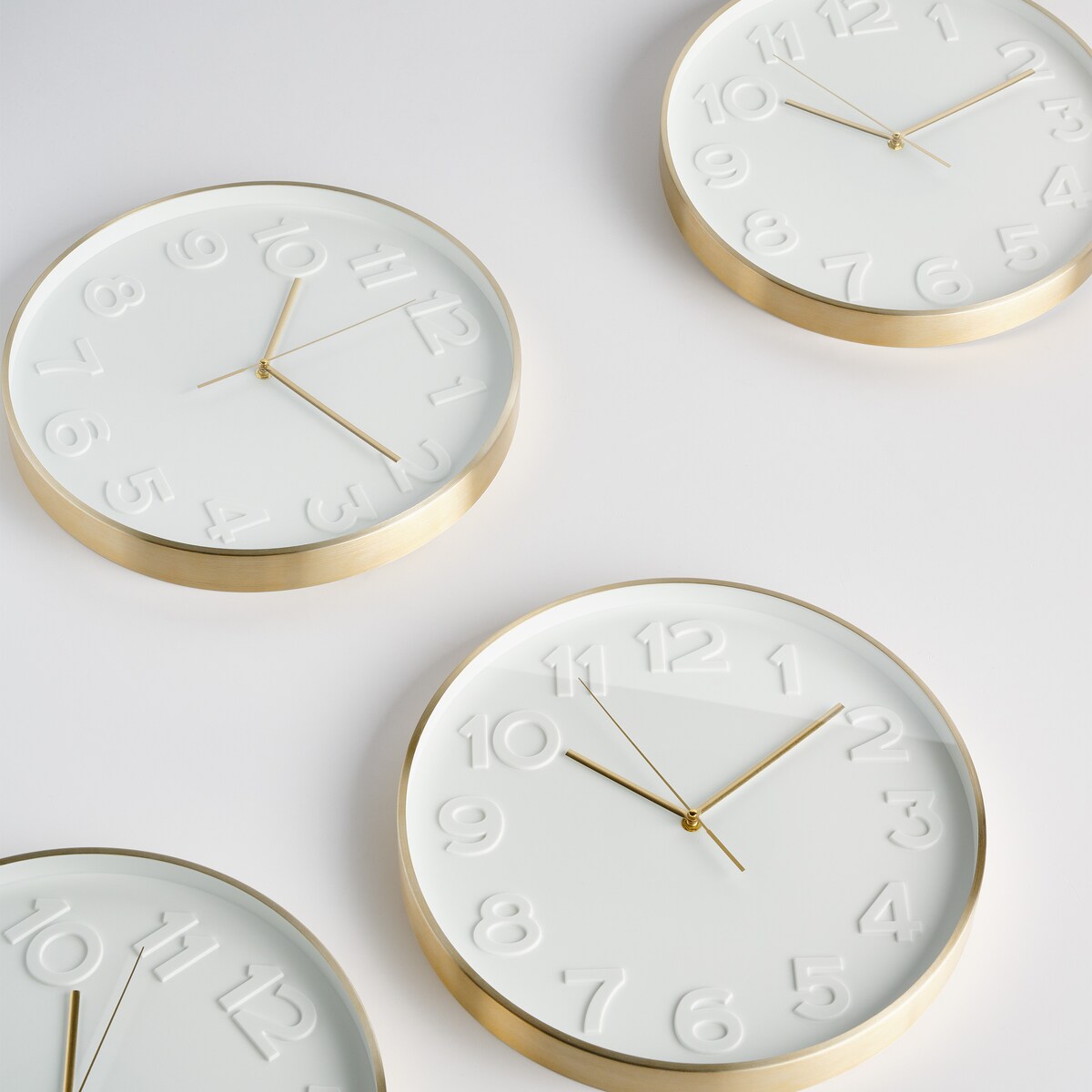 nowoczesny zegar ścienny sorrento ø 40 cm