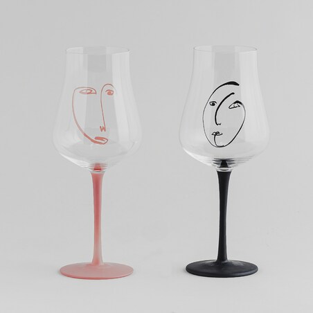 Wine Glasses Set Amoros 