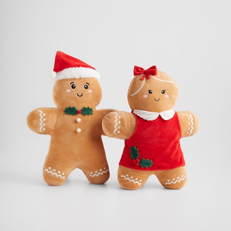 Przytulanka Gingermis z motywem piernika