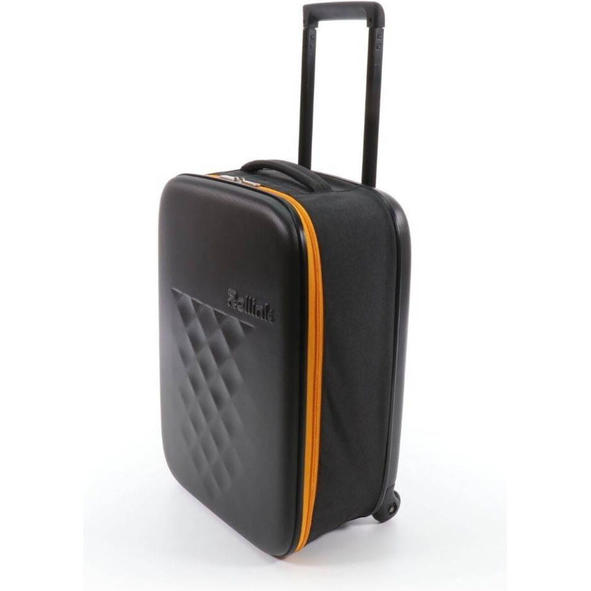 Składana walizka kabinowa Rollink, orange bloom