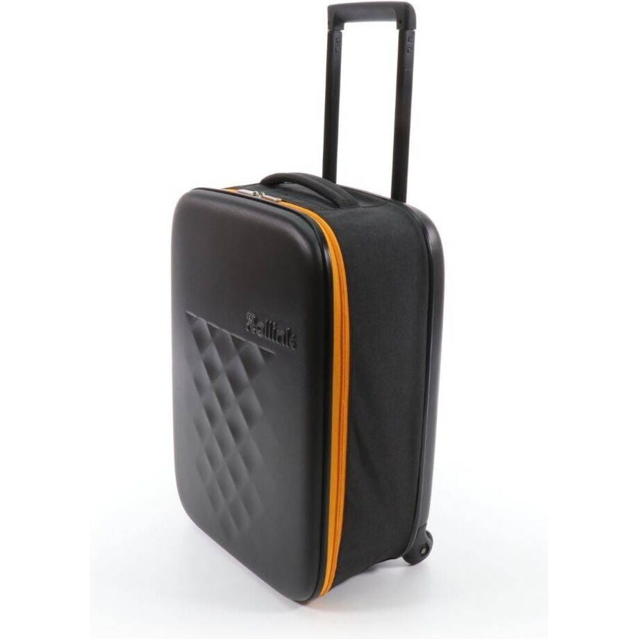 Składana walizka kabinowa Rollink, orange bloom