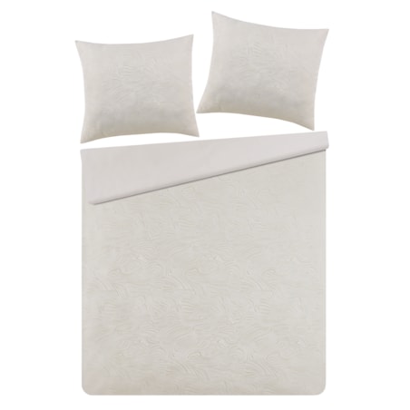 Pościel Żakardowa Linno 160x200 cm z motywem abstrakcyjnym