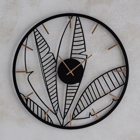 Wall Clock Leafer 