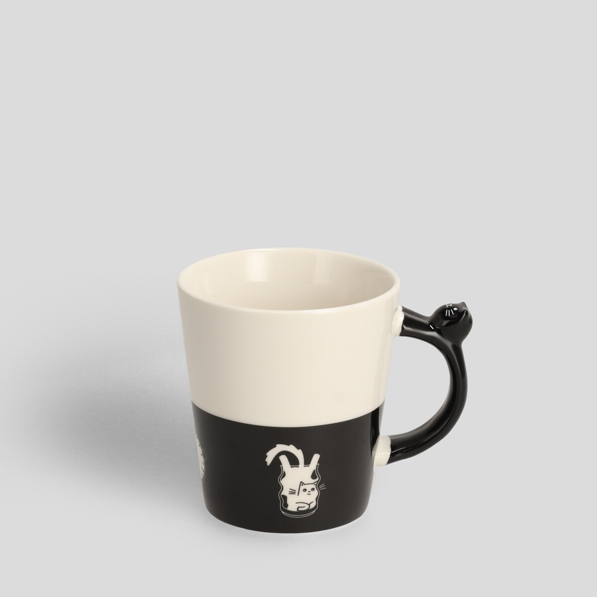 sirinis, kubek z kotem