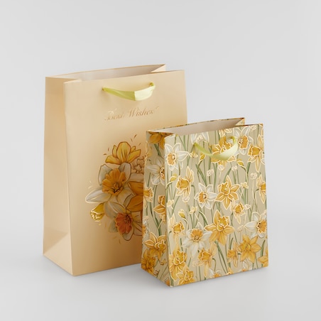 Torba Prezentowa Daffelis z motywem kwiatowym