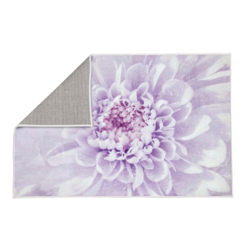 Kleine Wolke Dahlia Supermiękki Dywanik łazienkowy Fioletowy 50x 60 cm