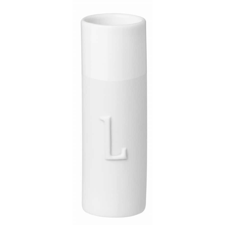 Zestaw 4 wazoników - love, Porcelana